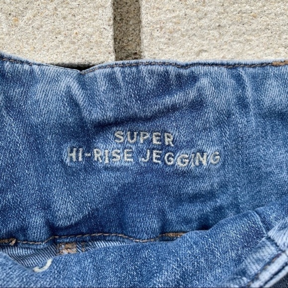 American Eagle Outfitters AEO Super Hi-Rise Jegging Jeans - Picture 7 of 12